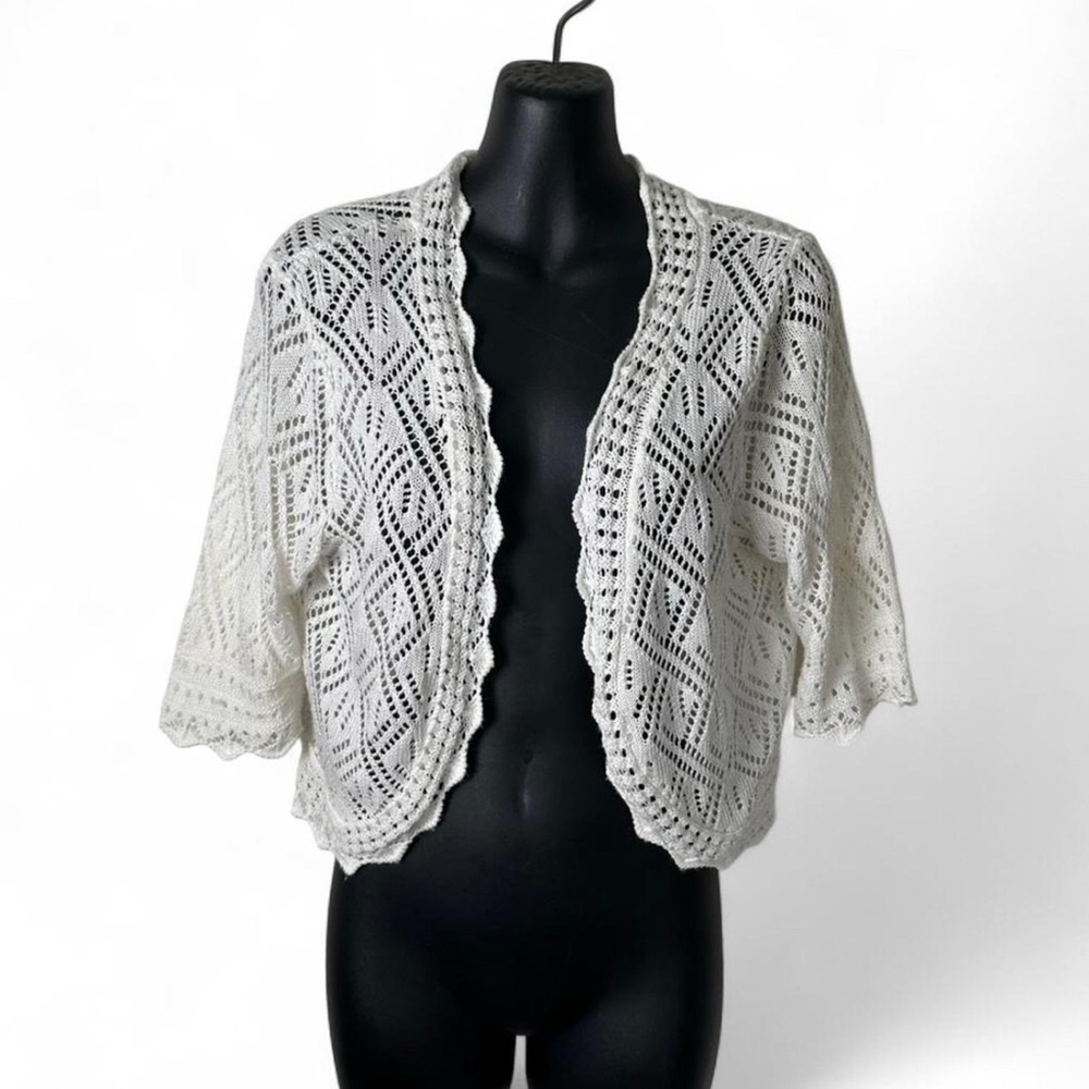 Vintage 2003 Dress Barn Shrug Made in USA